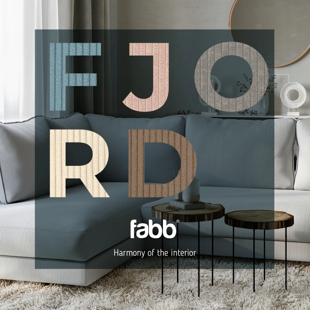 Factory Upholstery Fabrics Sofa Fabic Fabb 100% Pes Fr Fabric Corduroy Chenille